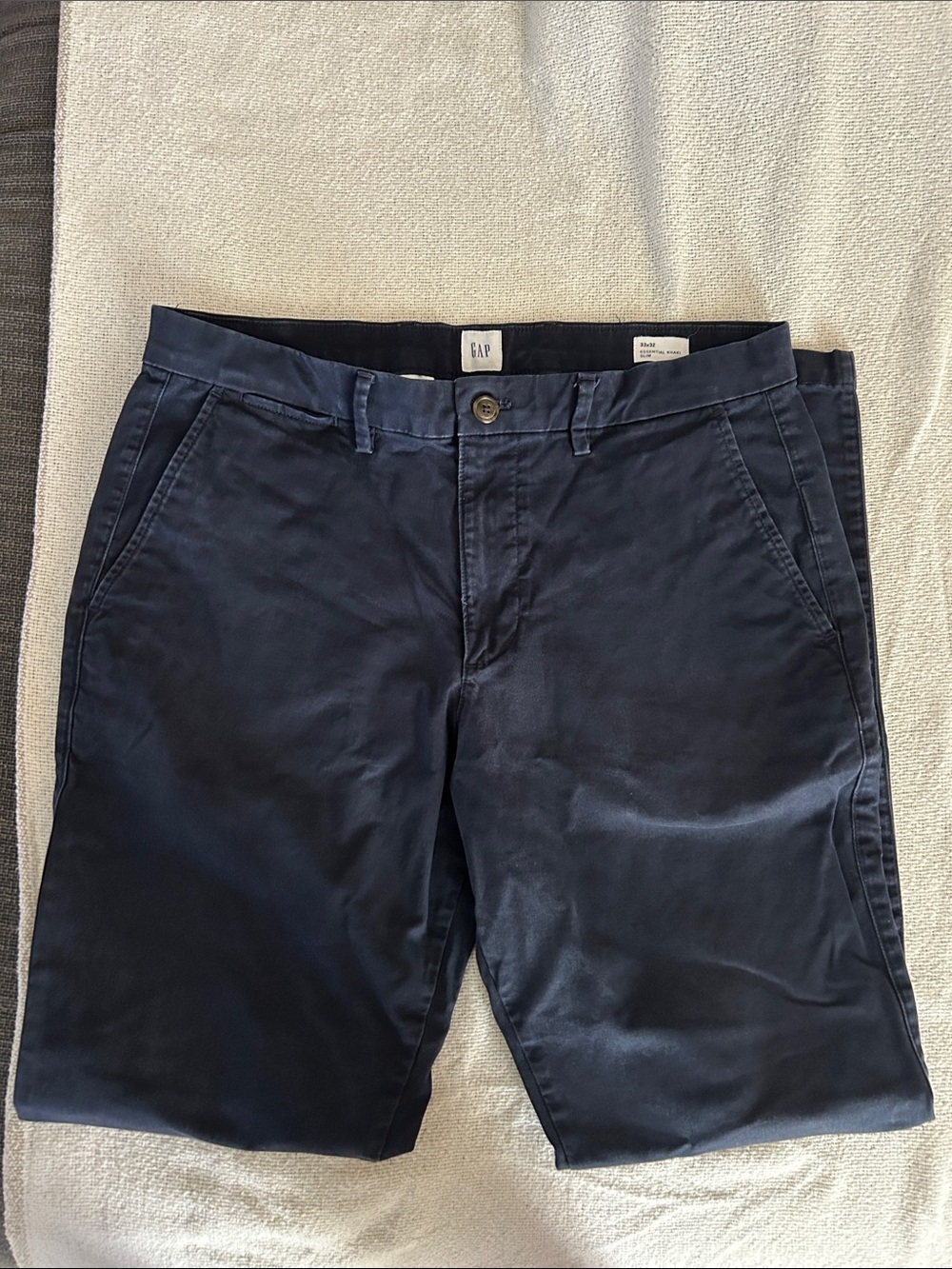 GAP Navy Blue Men's Chino Shorts
